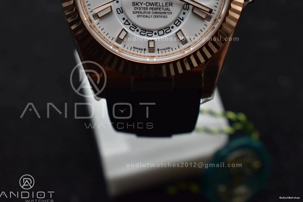 Oyster-flex ZF RG A23J Comfortable 336235 1101 on White (Gain Sky-Dweller Edition Strap 1:1 Weight) Best Dial 0920